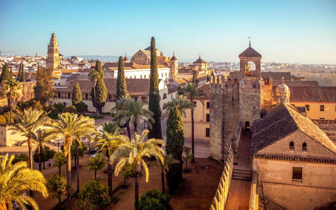 Vista de la ciudad de Córdoba y su alcázar