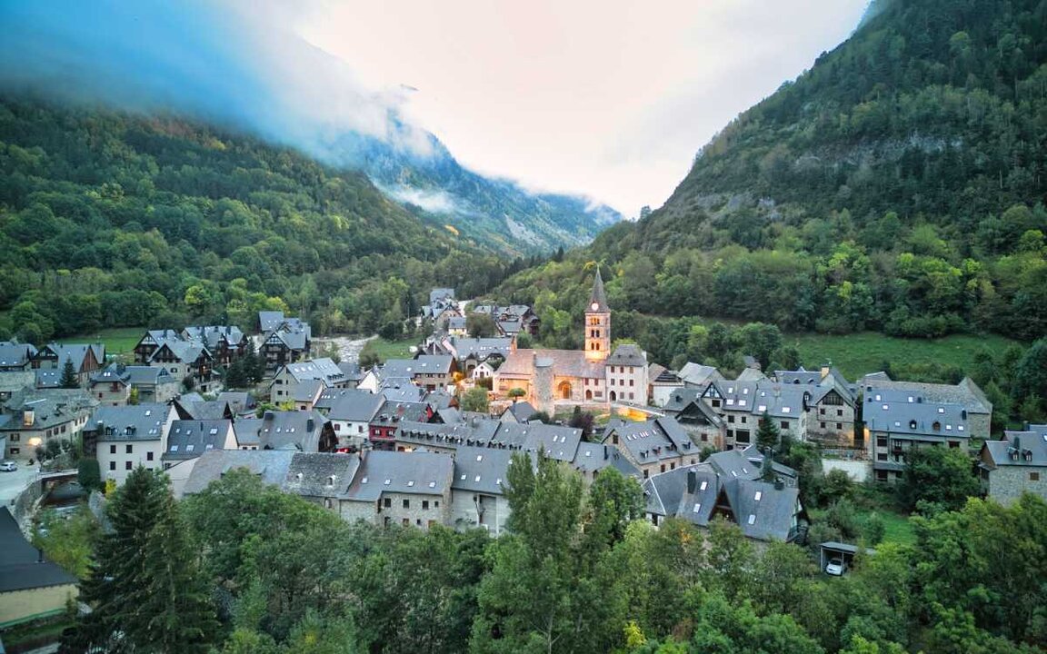 Panorámica de Arties