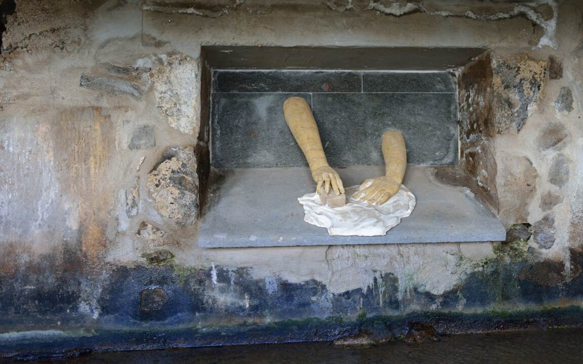 La popular escultura