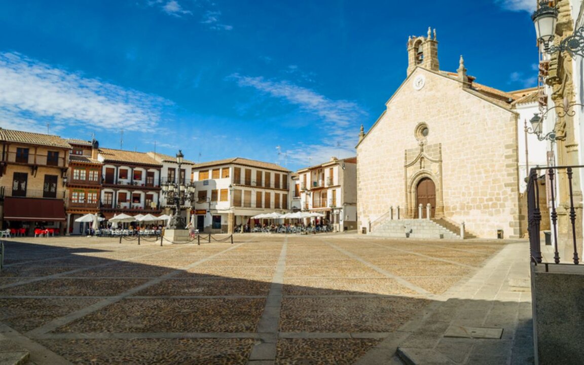 Plaza Mayor de La Puebla de Montalbán