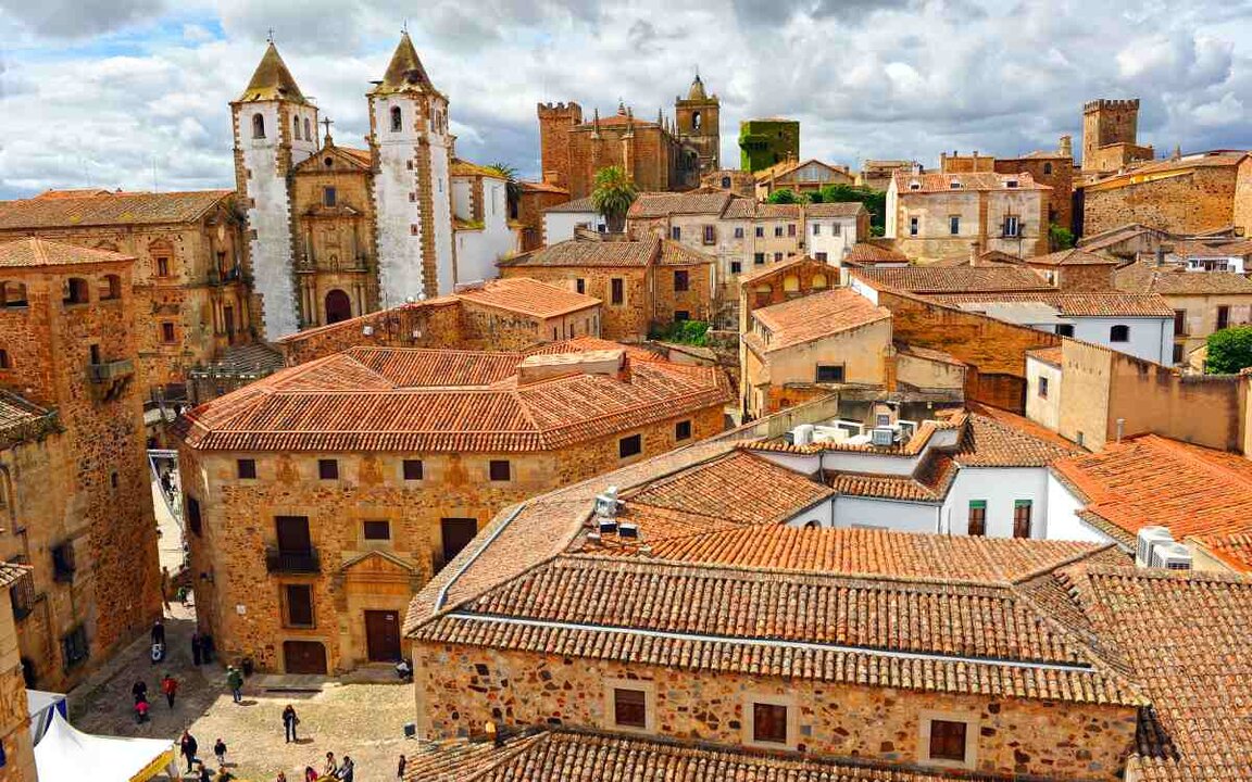Panorámica de Cáceres