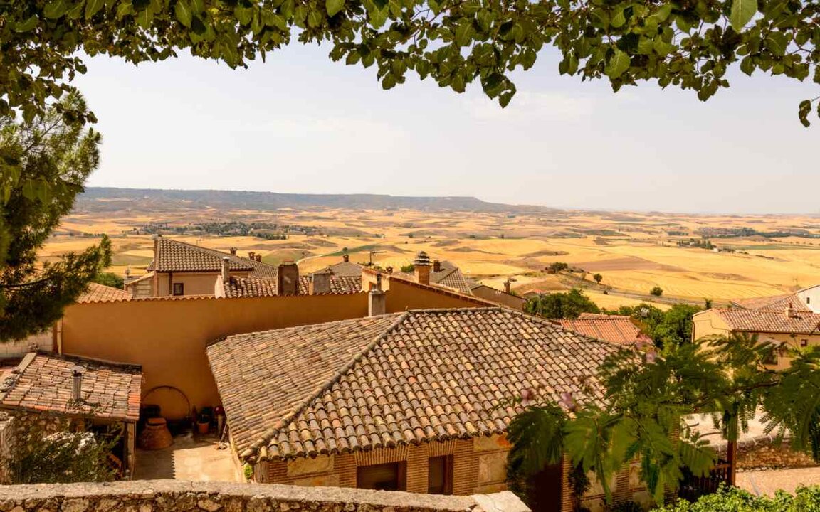 Casas y paisaje de Hita