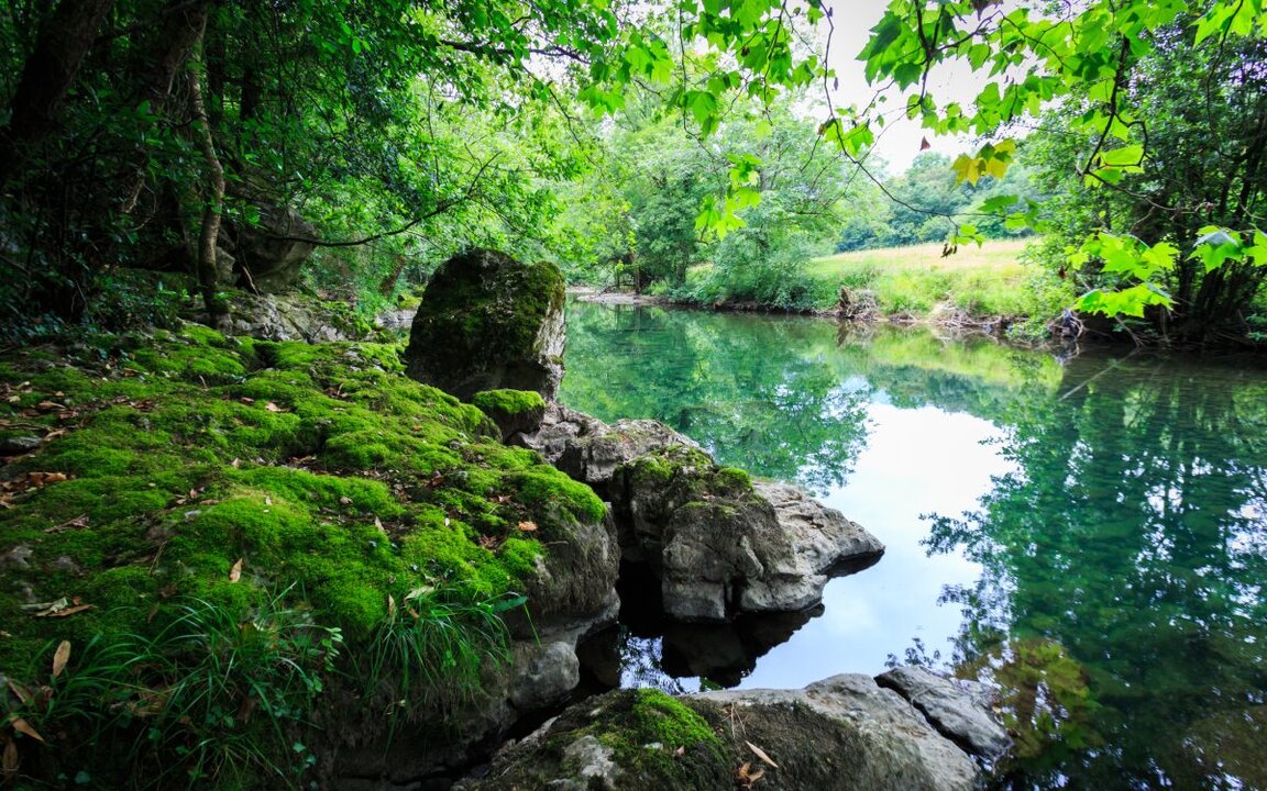 Río Asón en Ramales de la Victoria