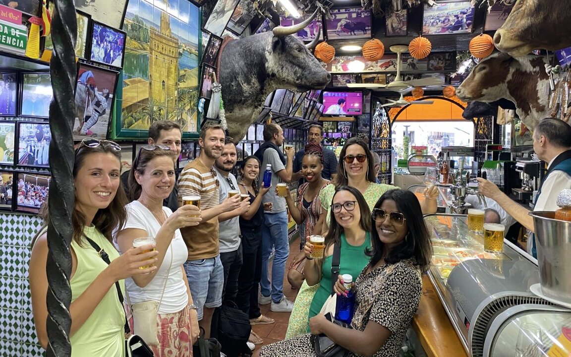 Visita a un bar madrileño en el Piero’s Famous Tour