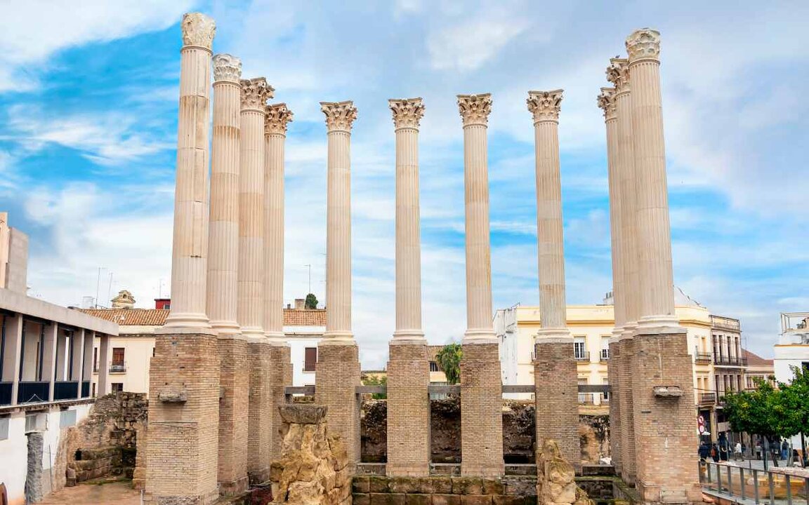 Ruinas romanas en Córdoba