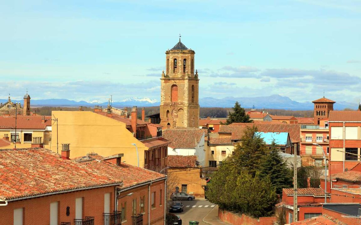 Panorámica de Sahagún