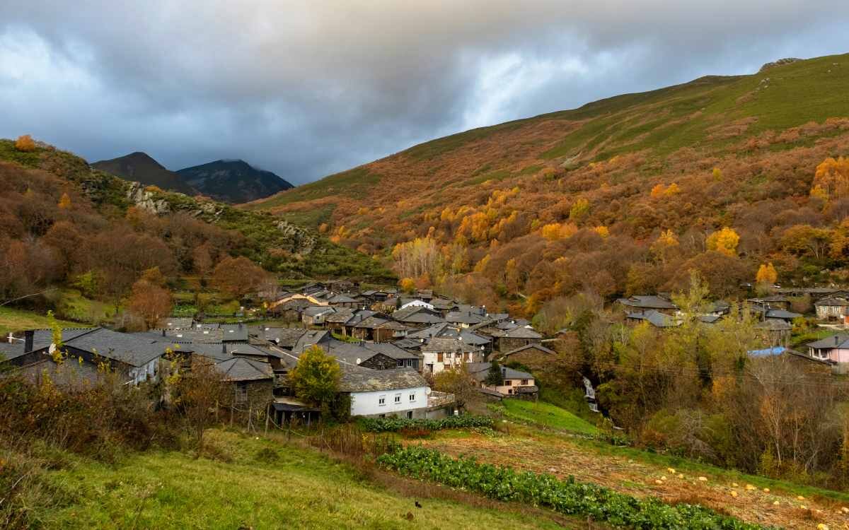 Panorámica de A Seara y su paisaje