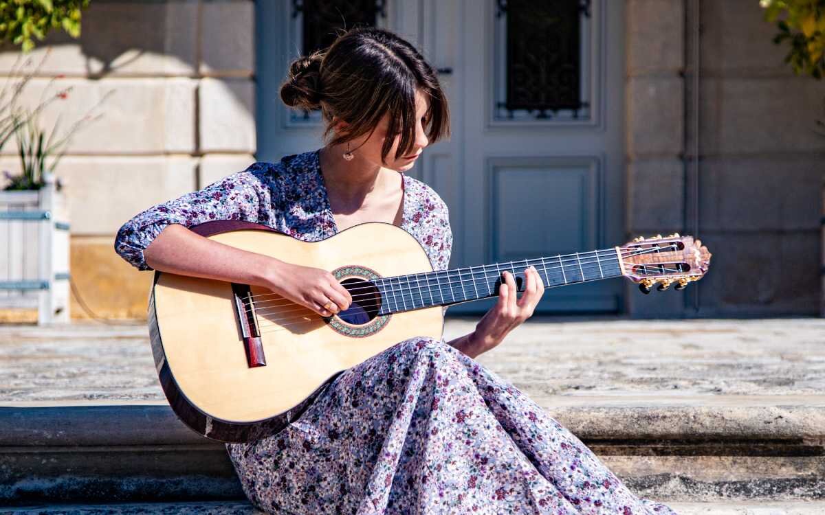 Uno de los modelos de guitarras de Manuel Rodríguez