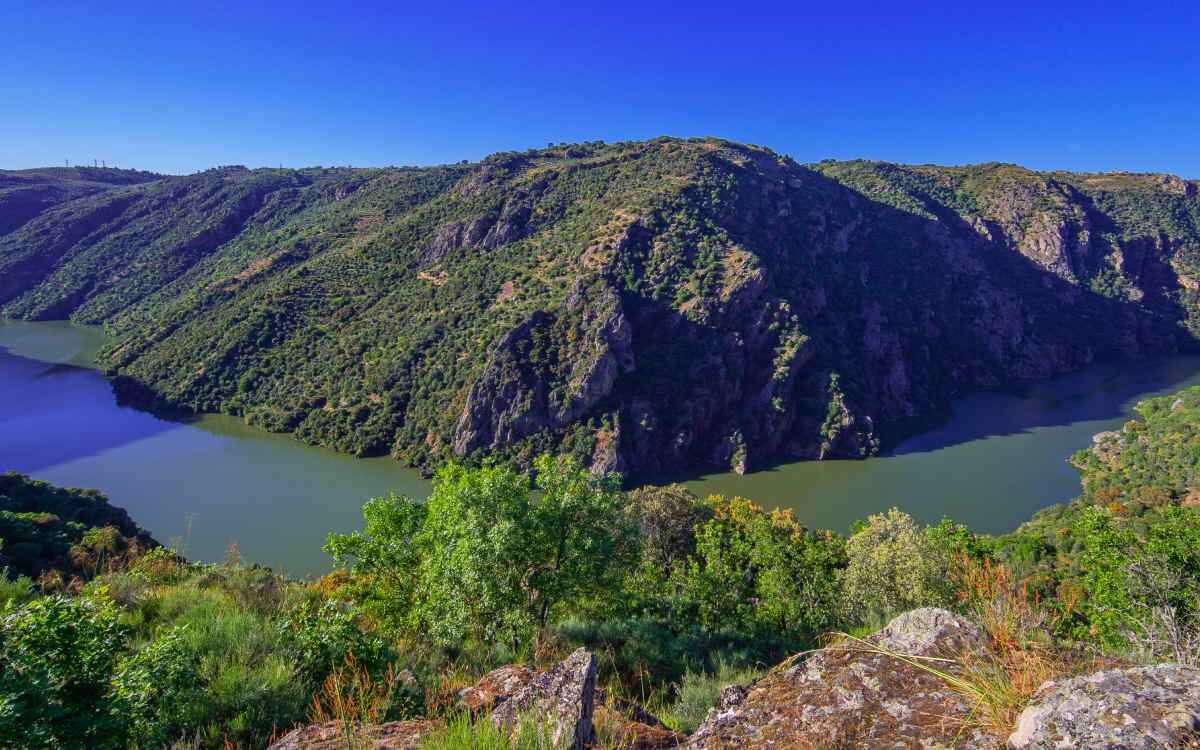 El Parque Natural Arribes del Duero forma parte de la Meseta Ibérica