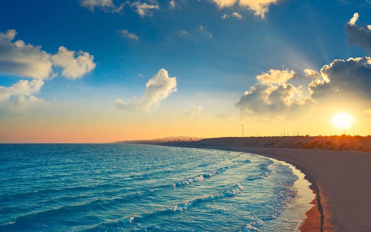 Playa y dunas de Guardamar del Segura