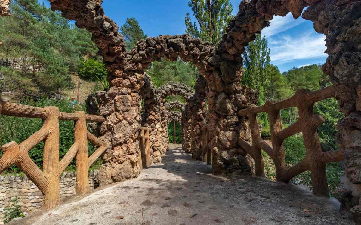 Jardines de Can Artigas, en La Pobla de Lillet.