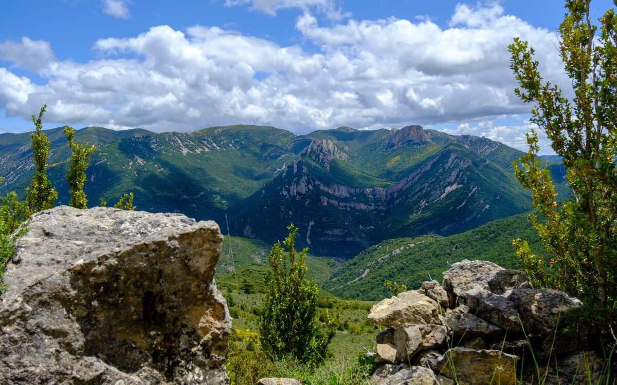 Vistas de la Sierra de Guara