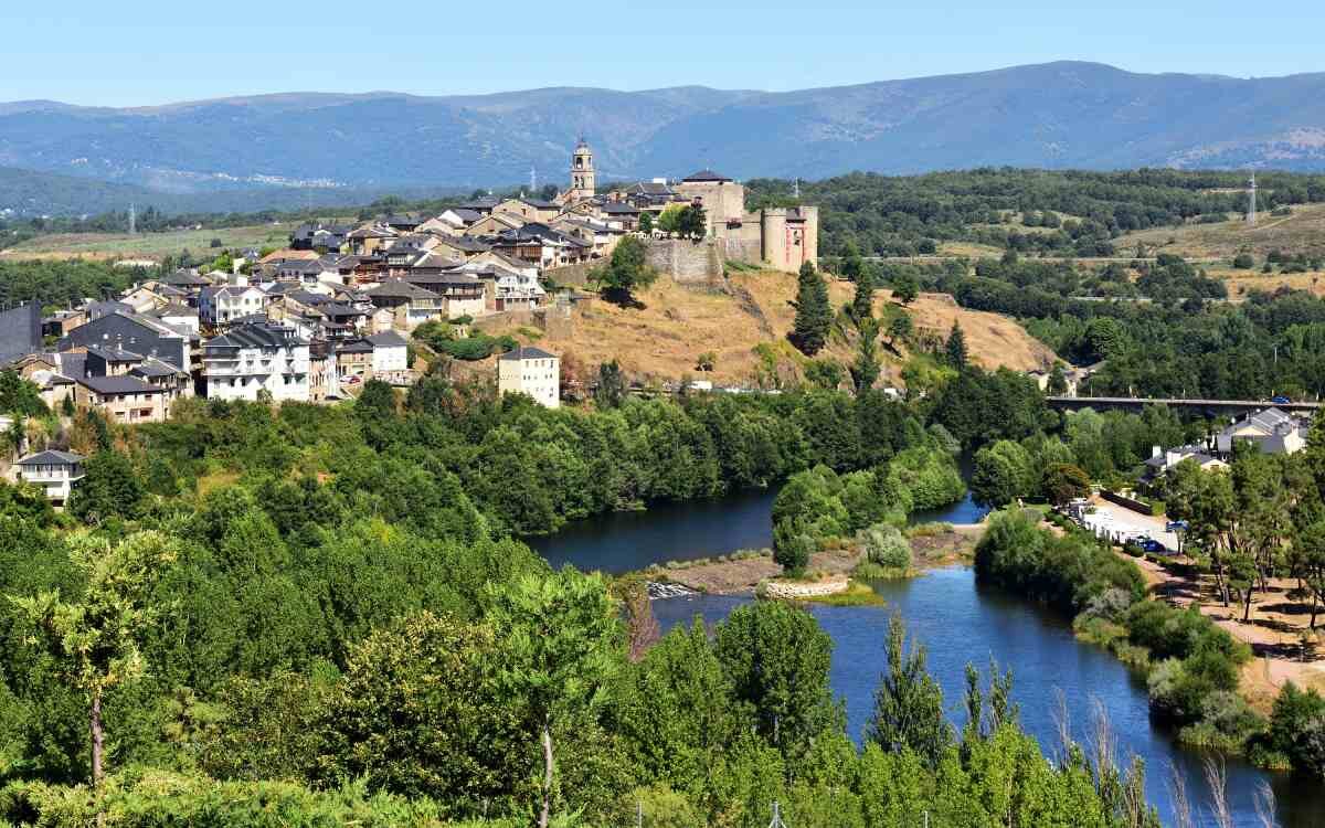 Vista panorámica de Puebla de Sanabria