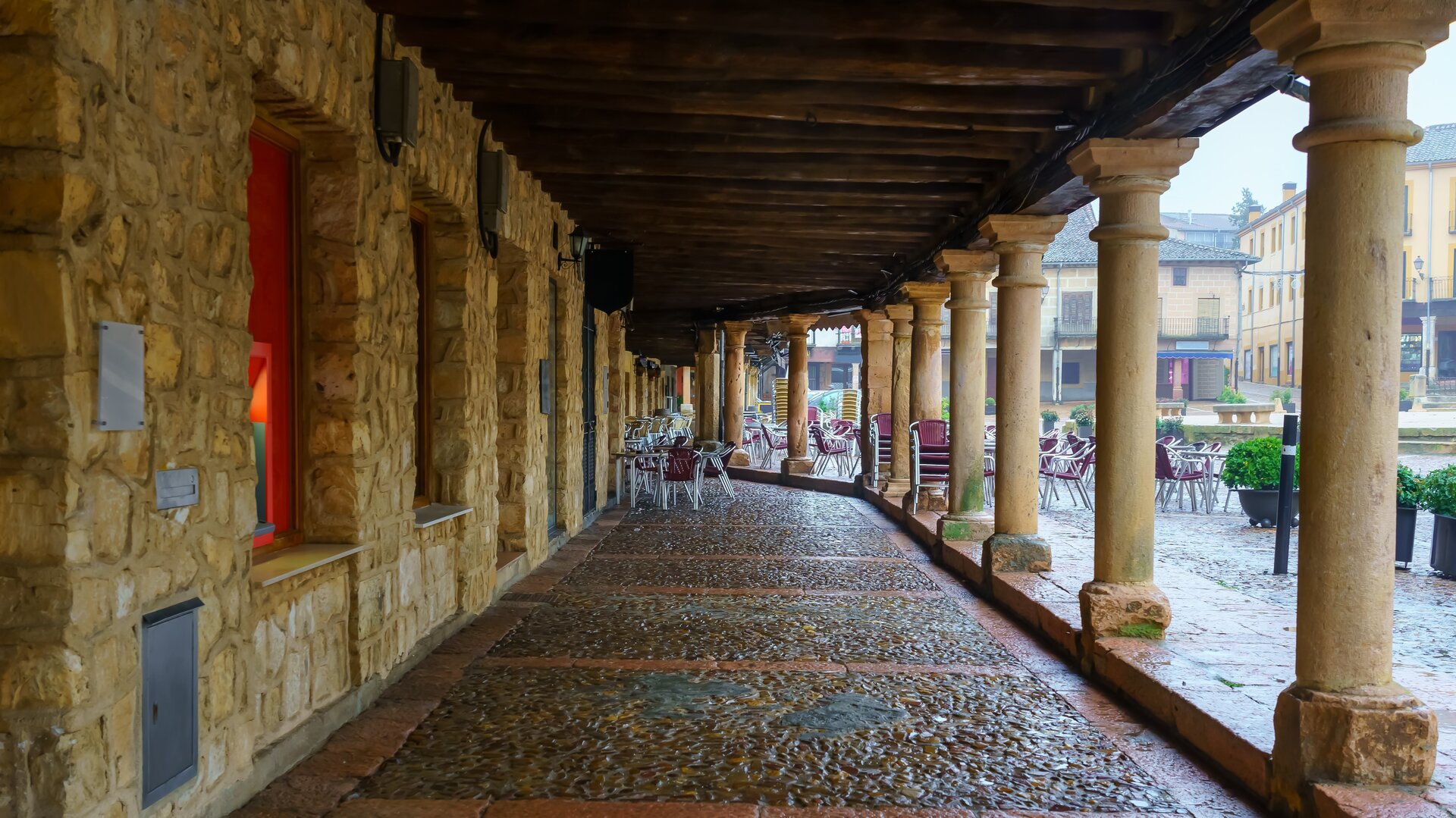 Típicos arcos de Riaza