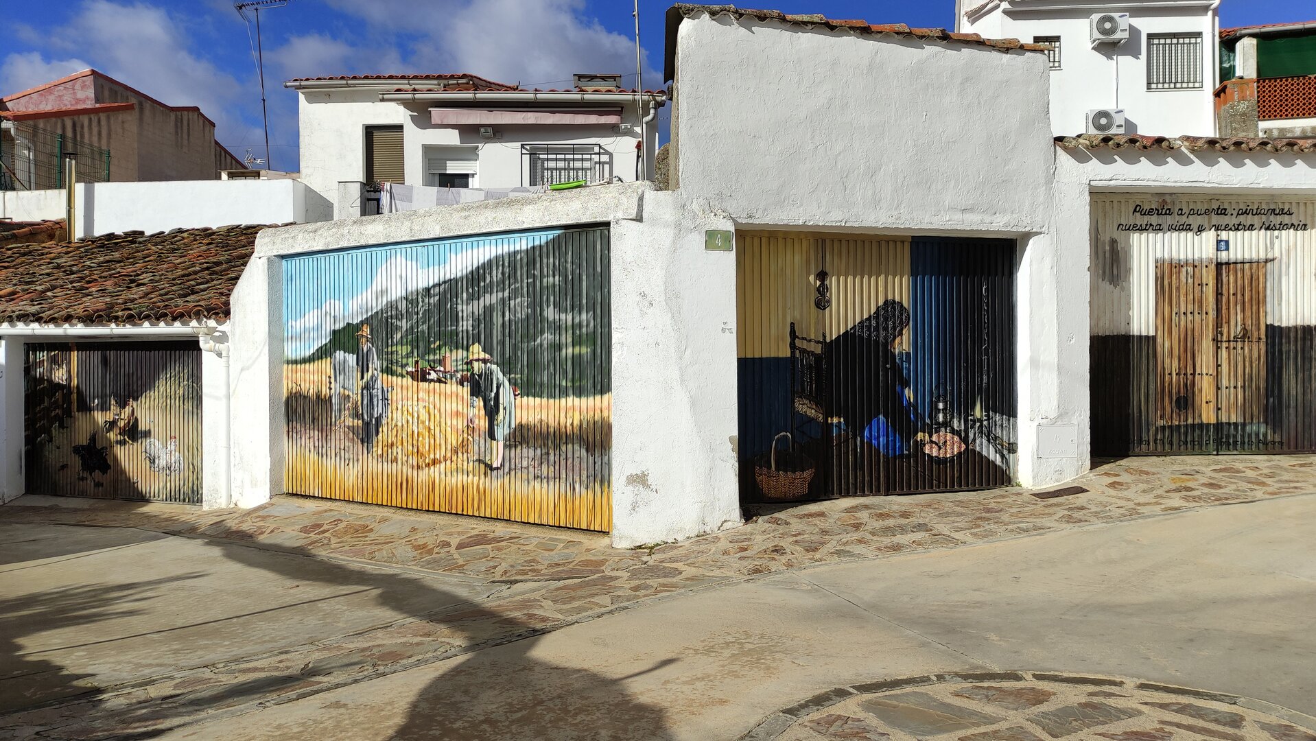 Murales en Romangordo
