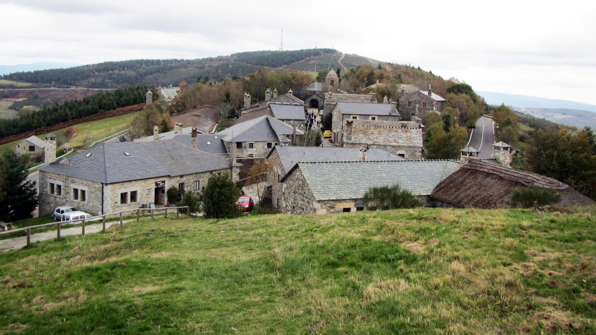 Panorámica de O Cebreiro