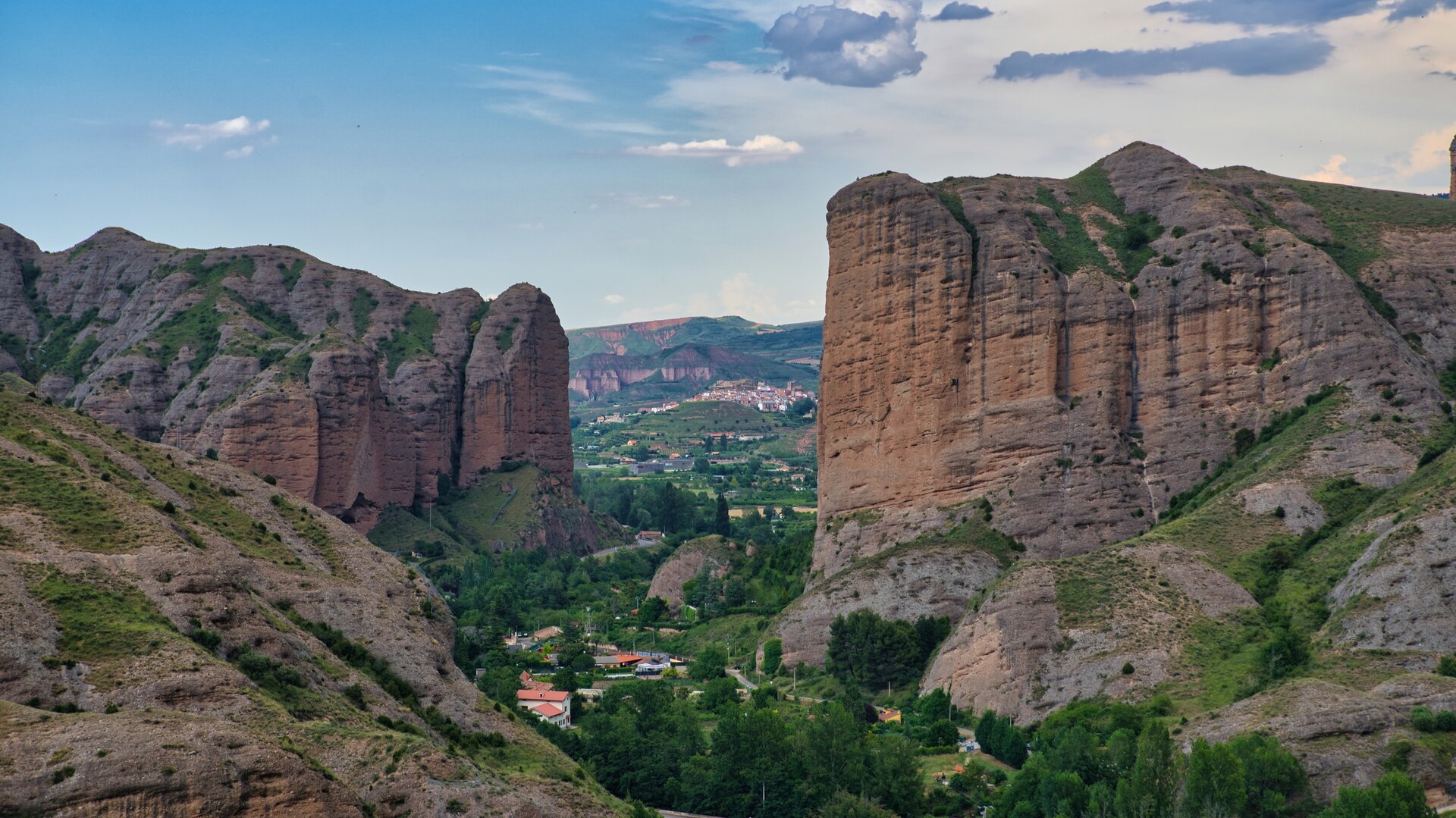 Paisaje de la comarca de los Cameros