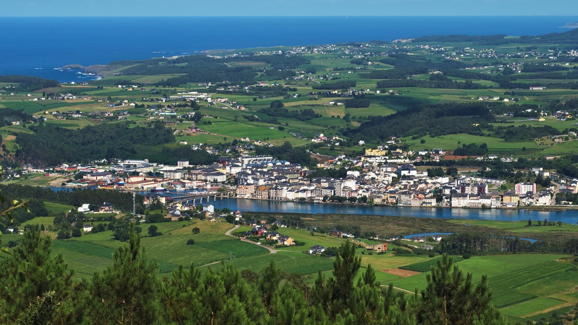 Panorámica de Navia