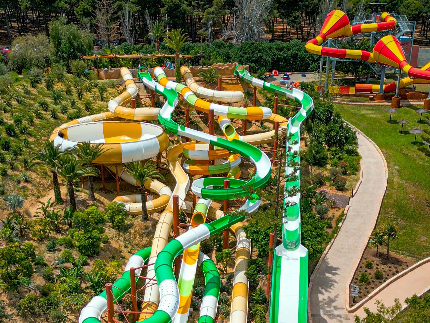 Nueva atracción Hurakán en el parque acuático