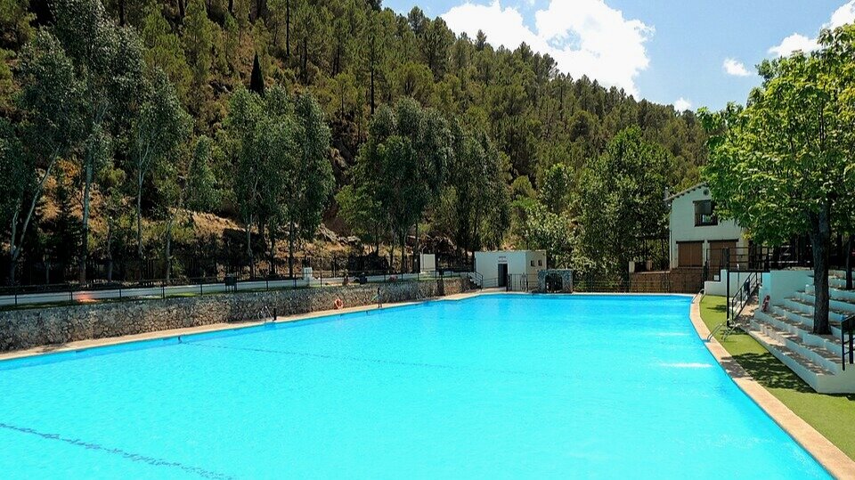 Piscina natural de Amurjo, en Orcera