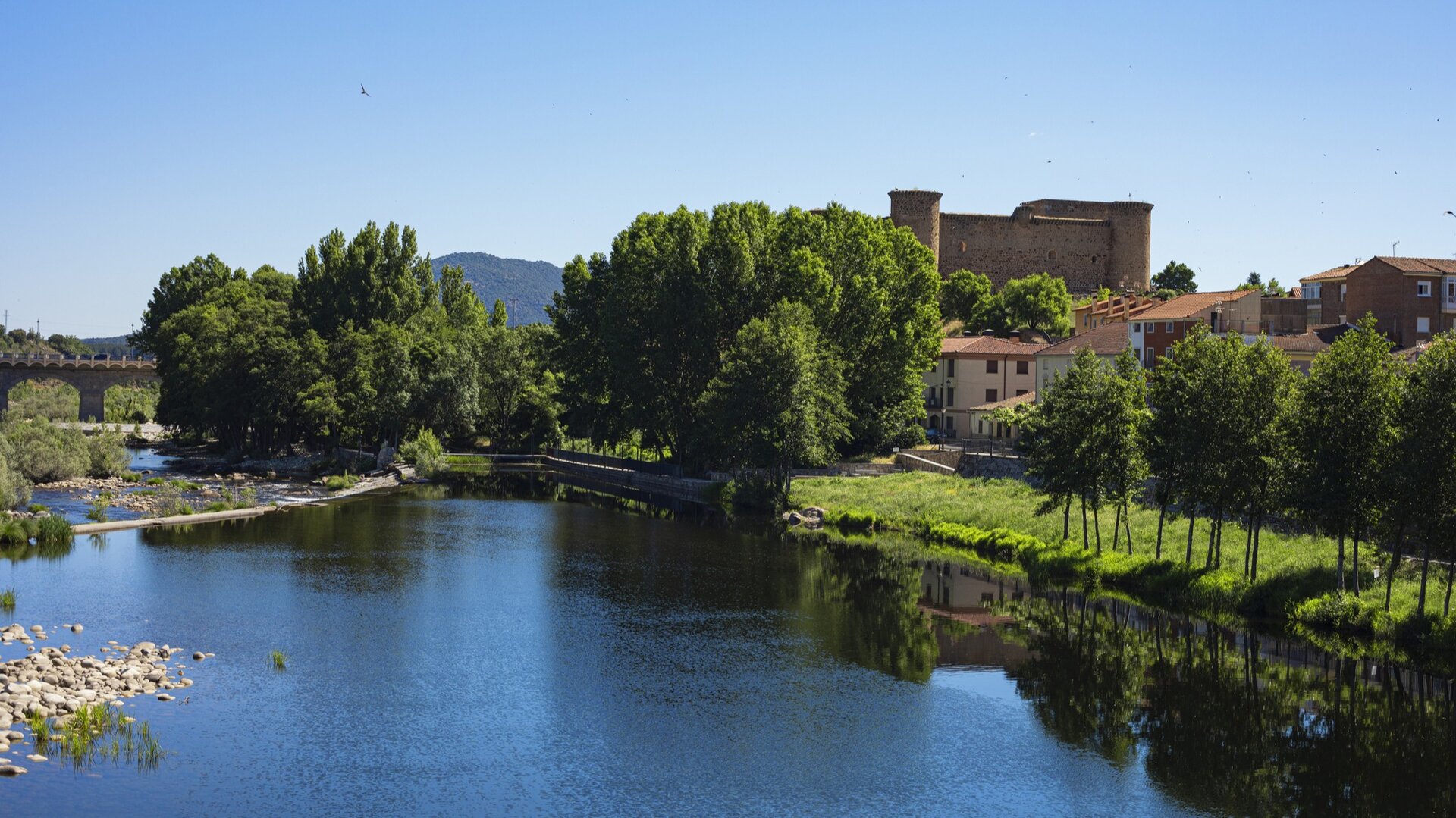 El río Tormes a su paso por El Barco de Ávila