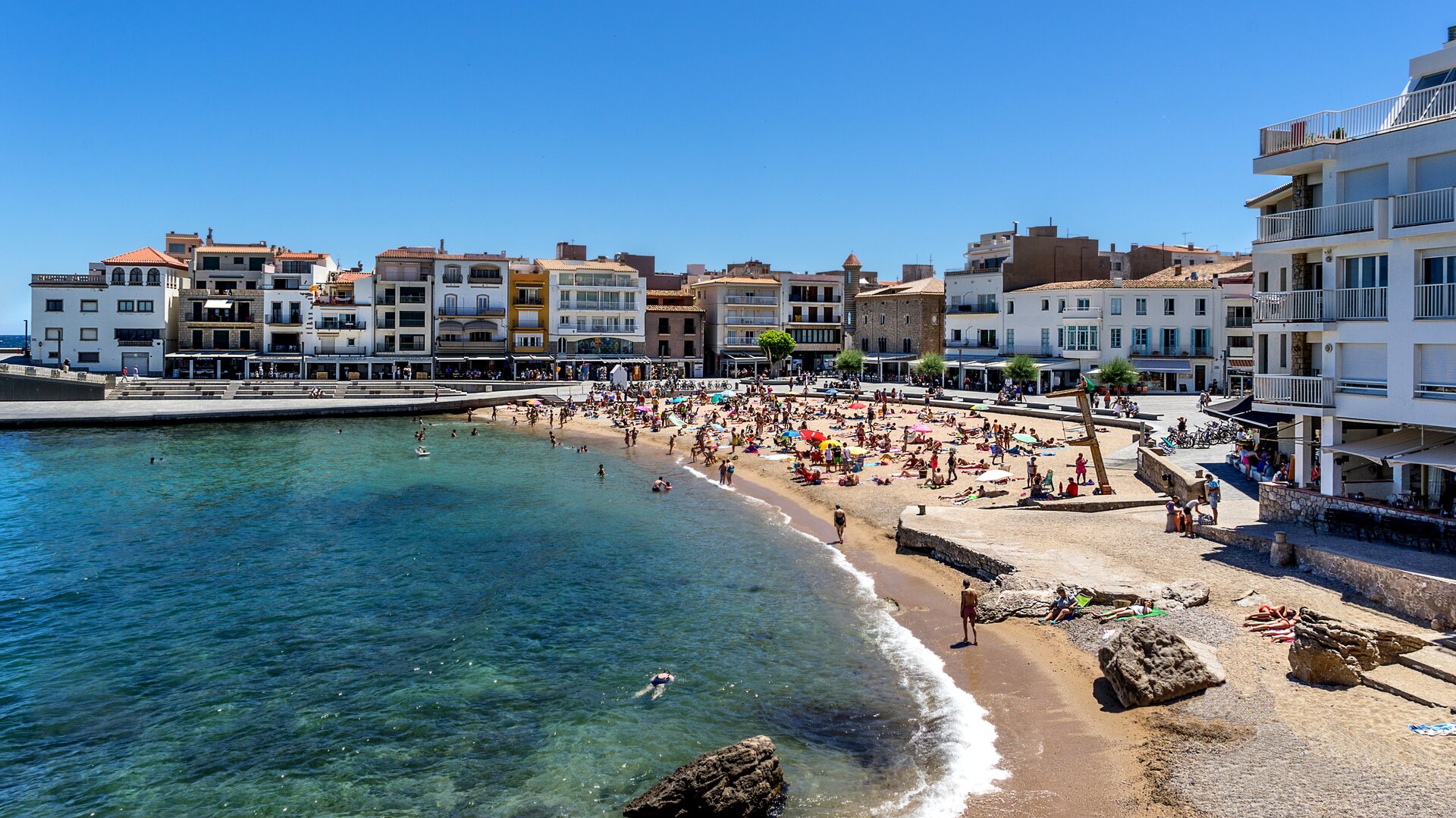 Playa de L'Escala.