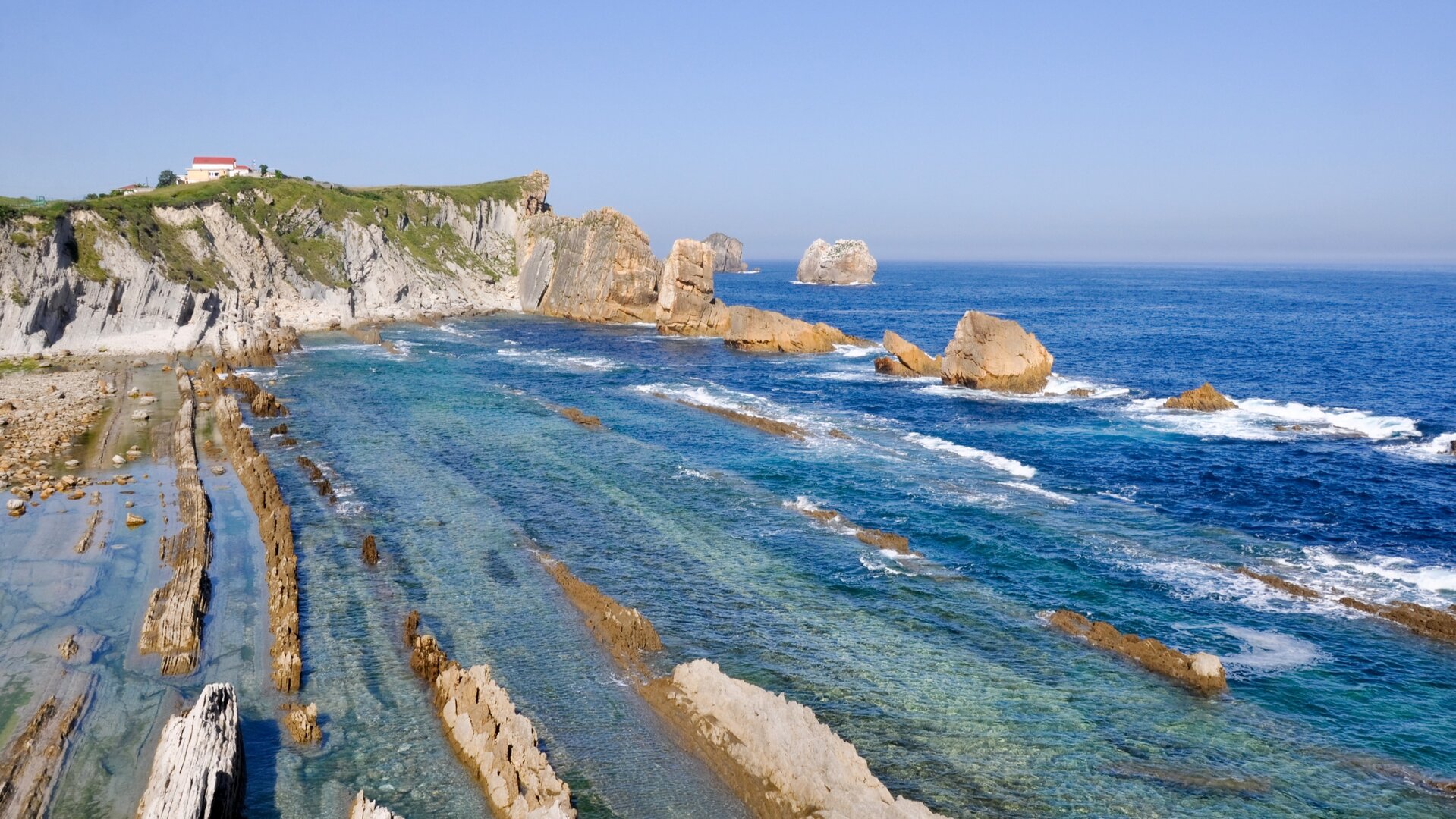 Costa Quebrada, en Cantabria