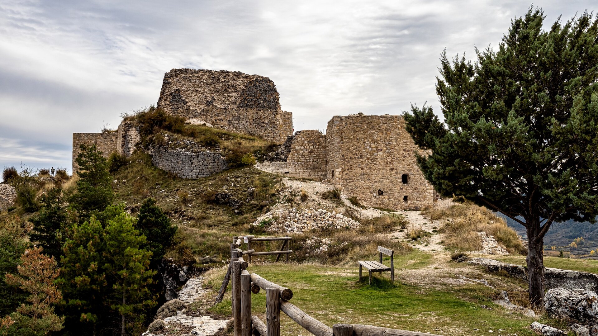 Entorno del castillo de Rochafrida.