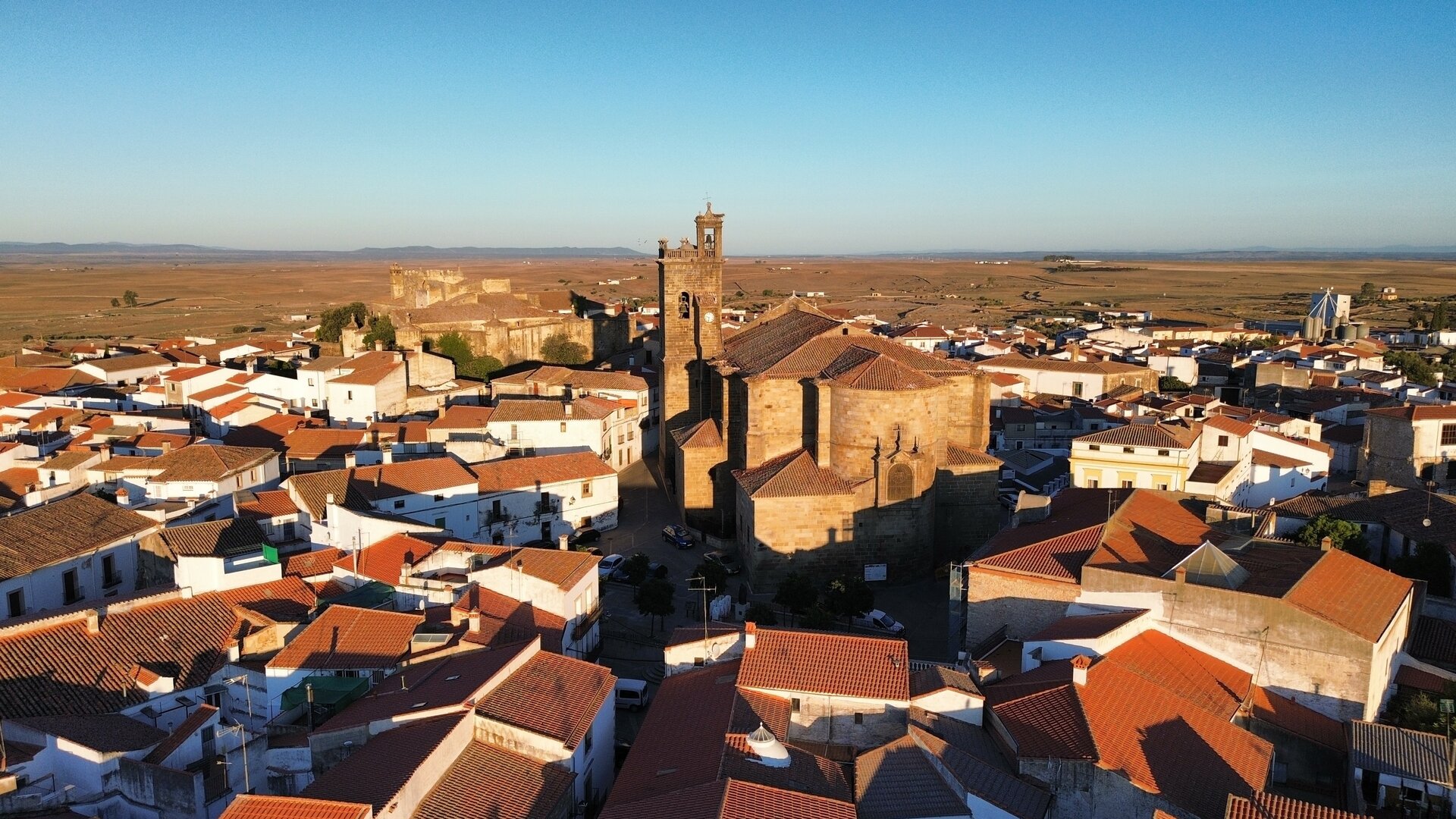 Panorámica de Brozas, Extremadura