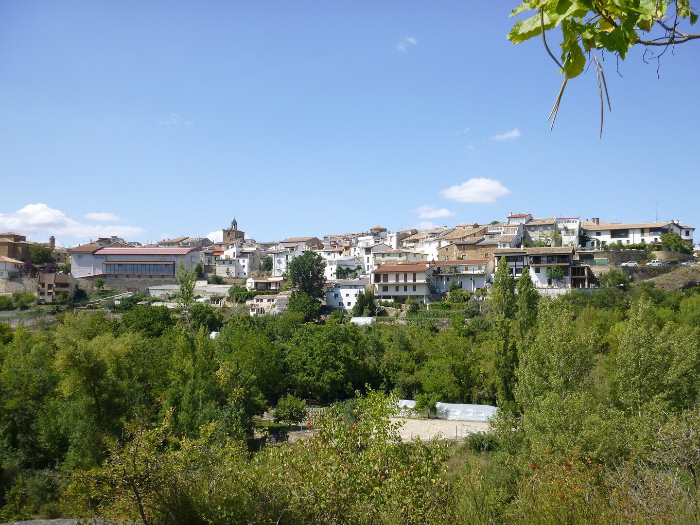 Vista panorámica de Lumbier