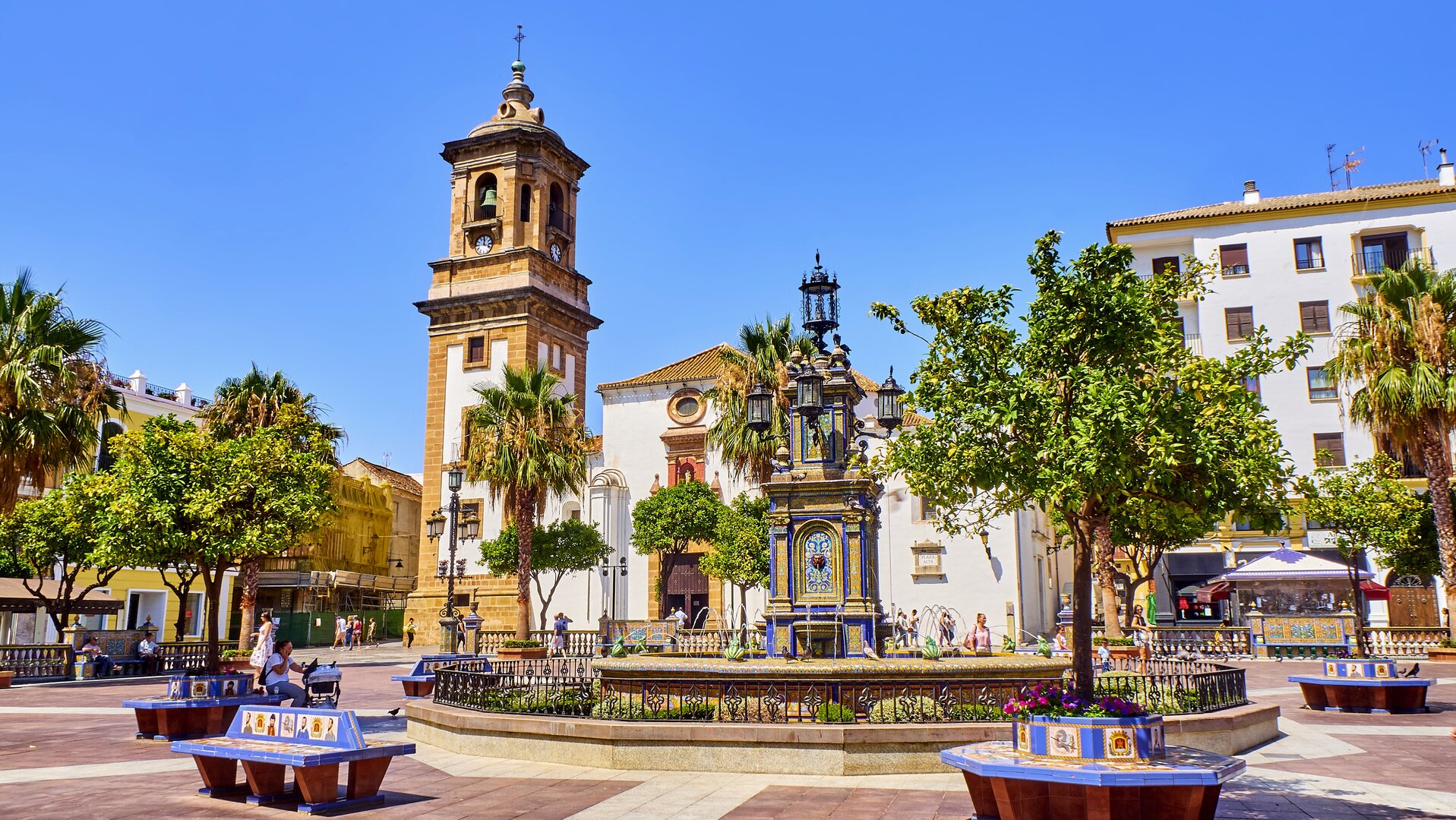 Plaza Alta de Algeciras. | Dreamstime