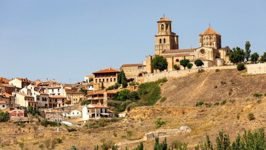 Vista de Toro desde el otro lado del Duero.