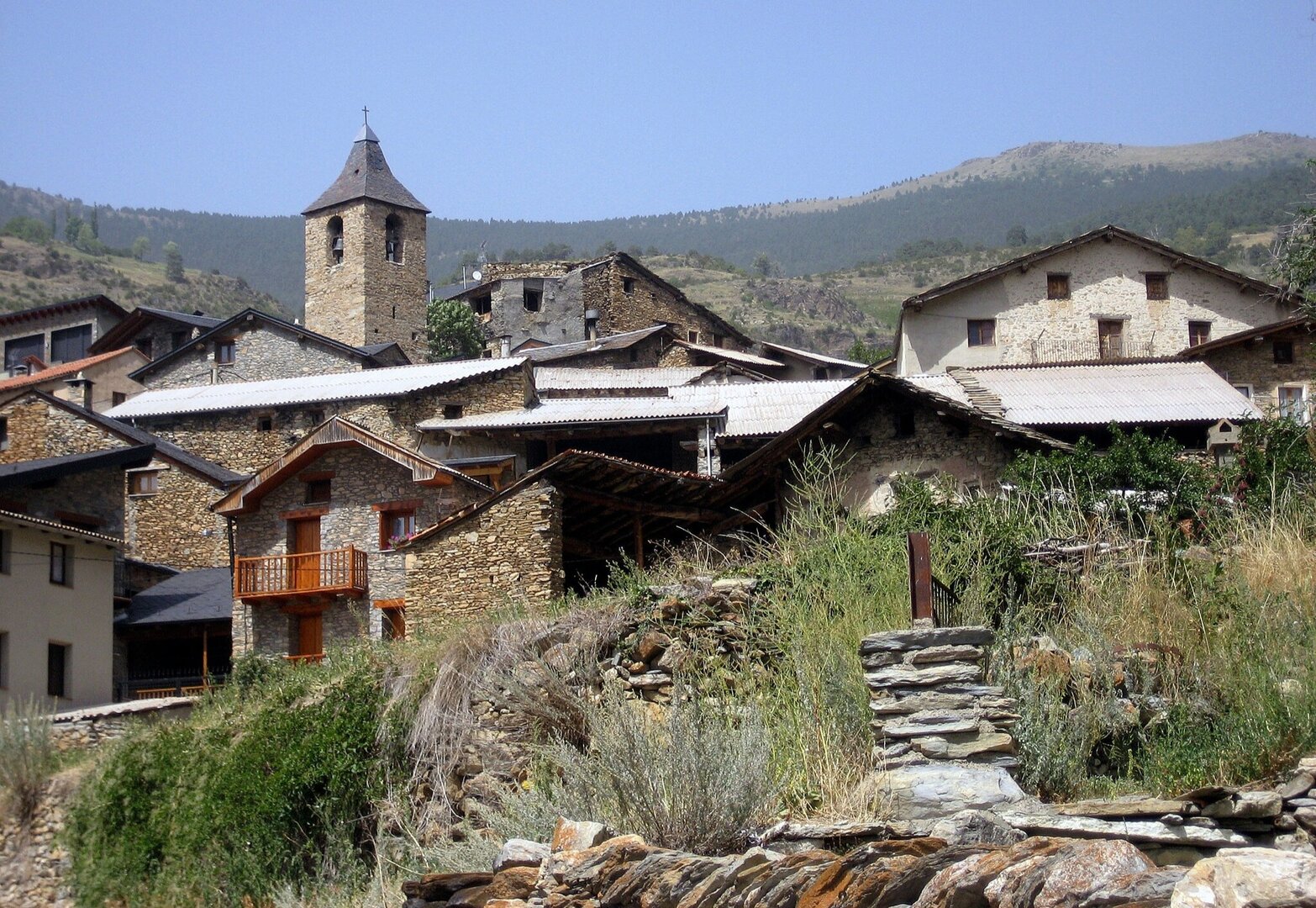 Arquitectura típica de Bescarán