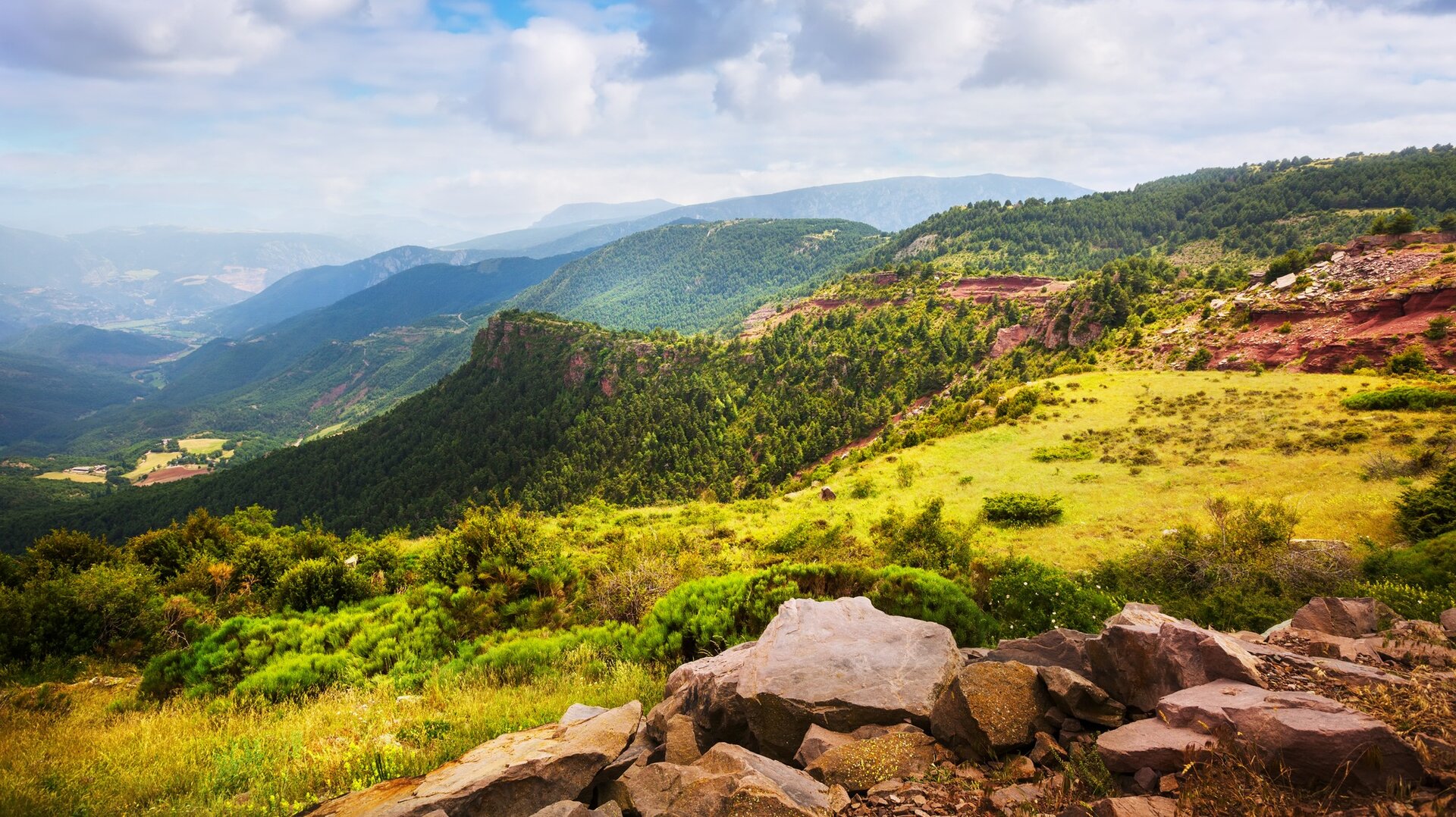 Paisajes montañosos del Alt Urgell