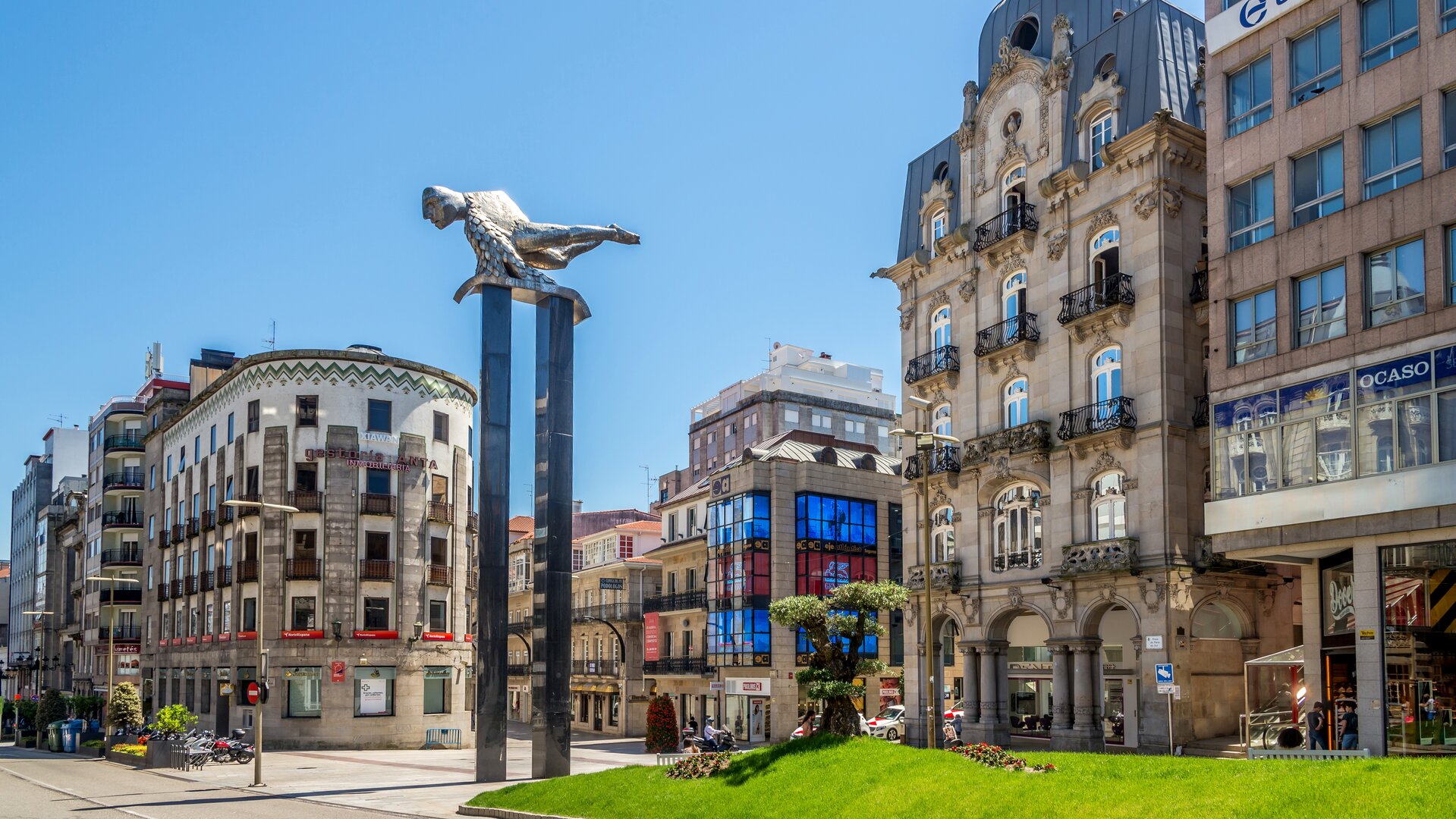 Puerta del Sol, en Vigo.