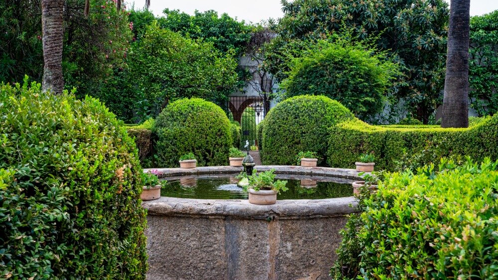 Jardín del Palacio de Viana.
