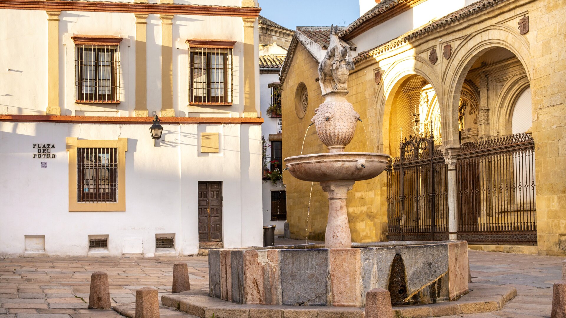 Plaza del Potro, en la zona de la Axerquía.