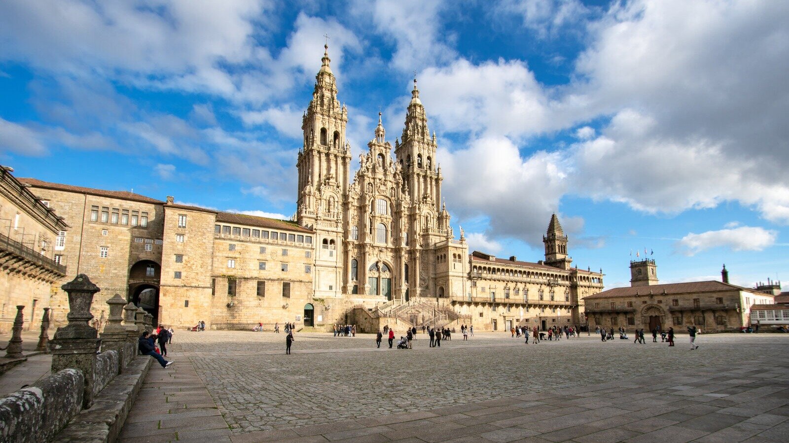 Plaza del Obradoiro en Santiago de Compostela