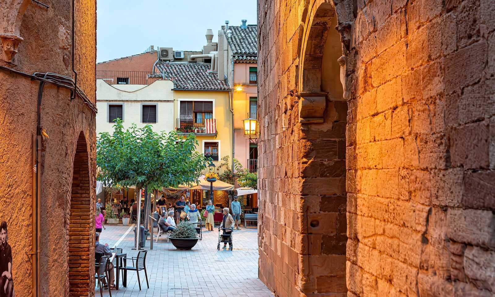 Una calle típica en Prades