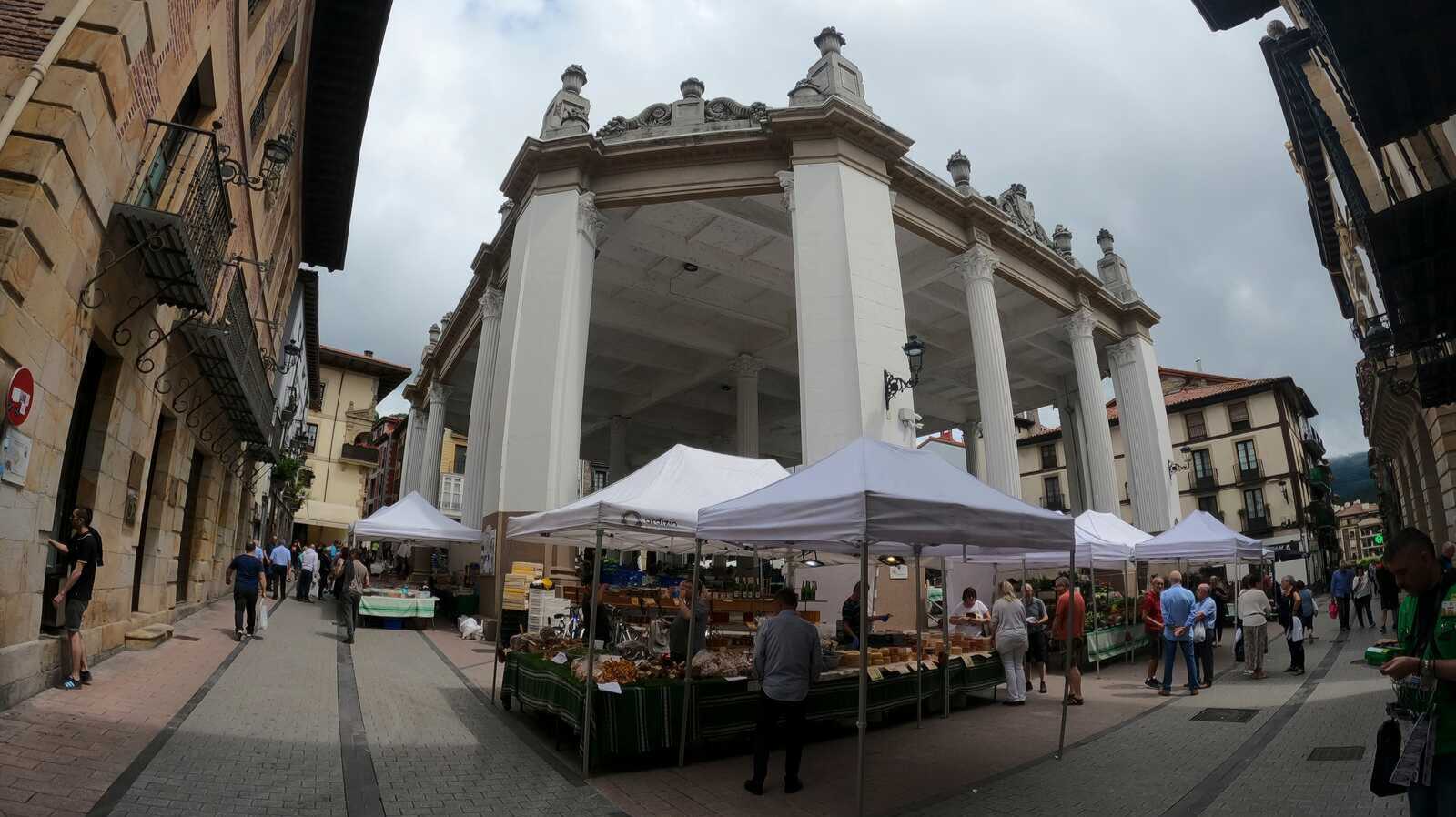 El famoso mercado de Ordizia