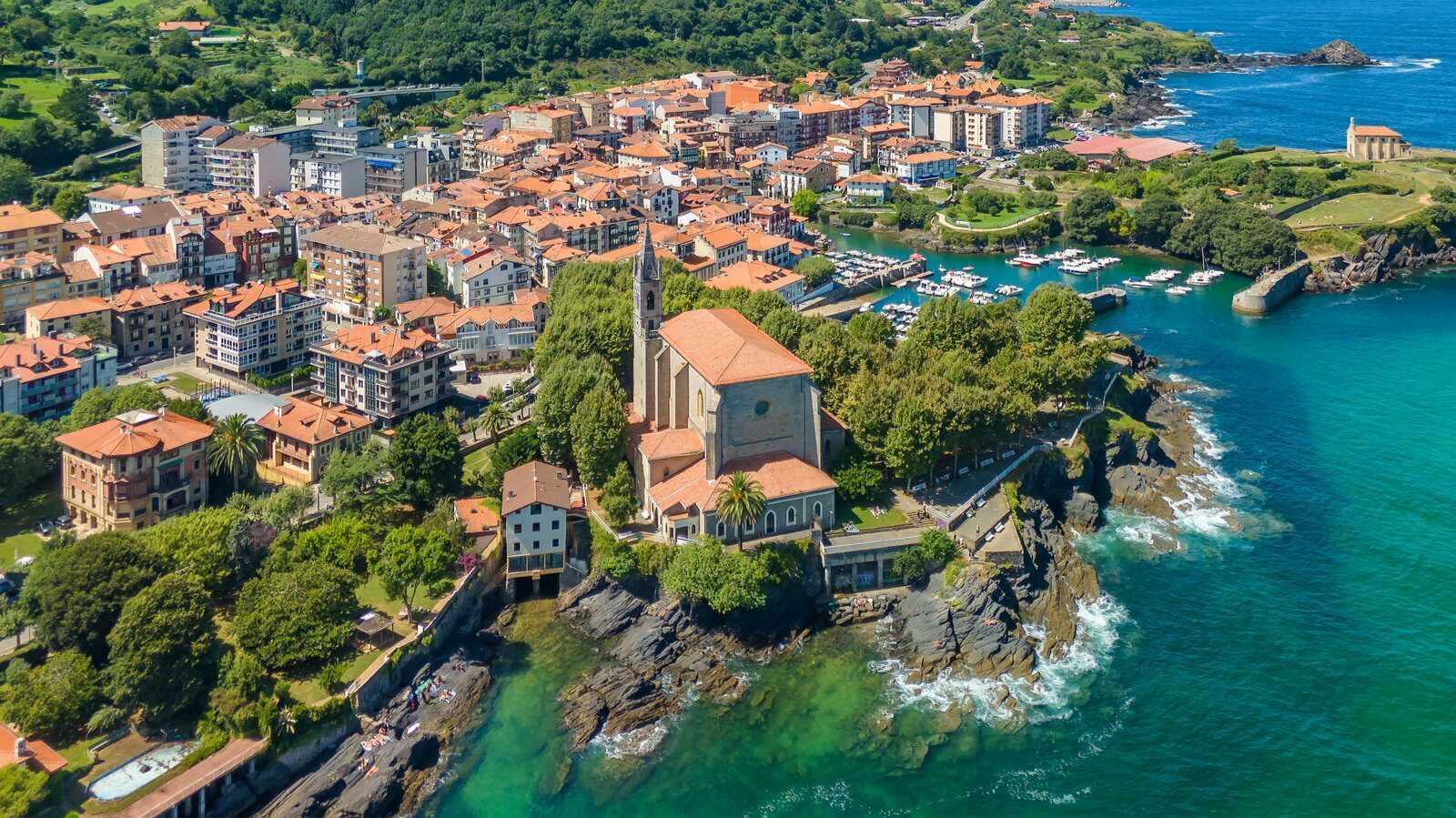 Vista aérea de Mundaka