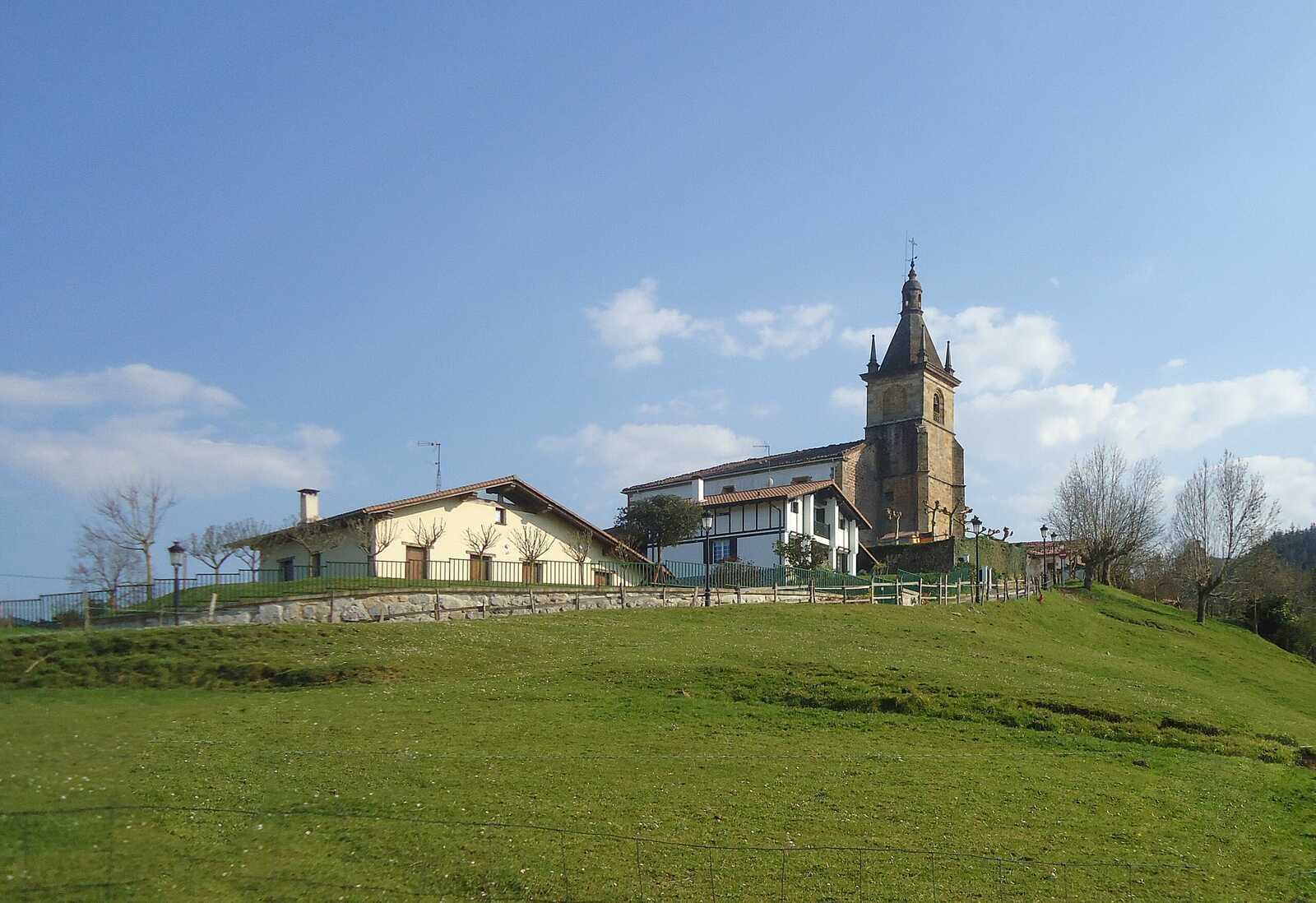 Zerain y su iglesia