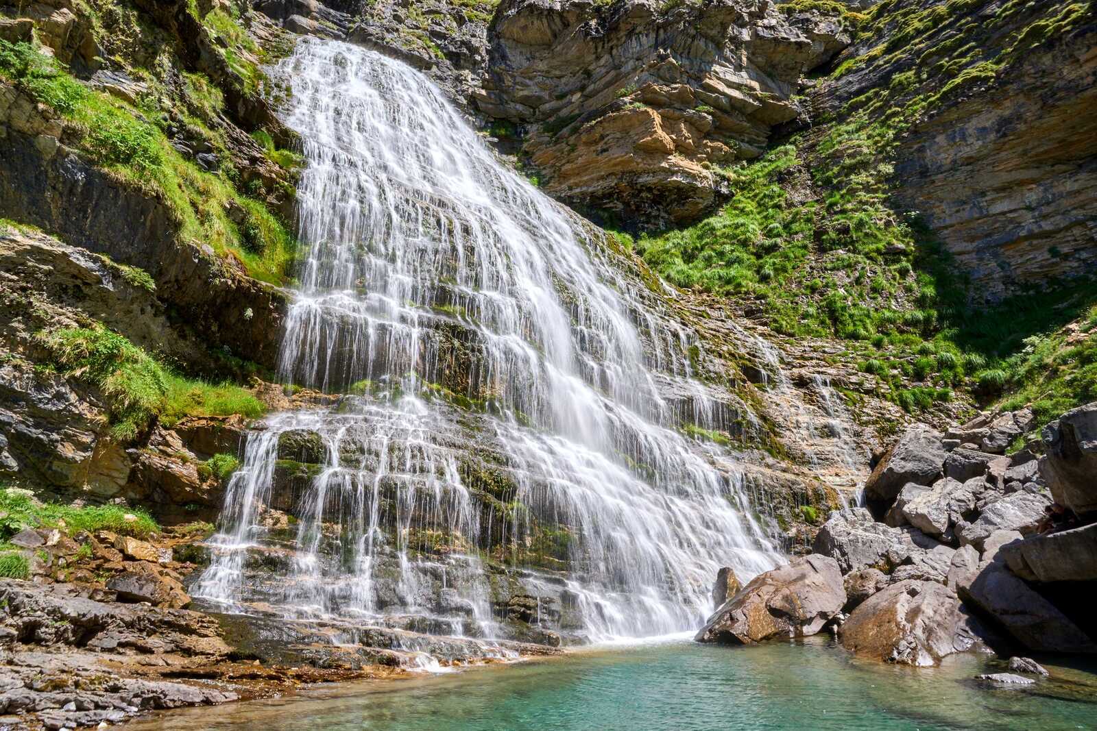 Cascada de Cola de Caballo en Ordesa