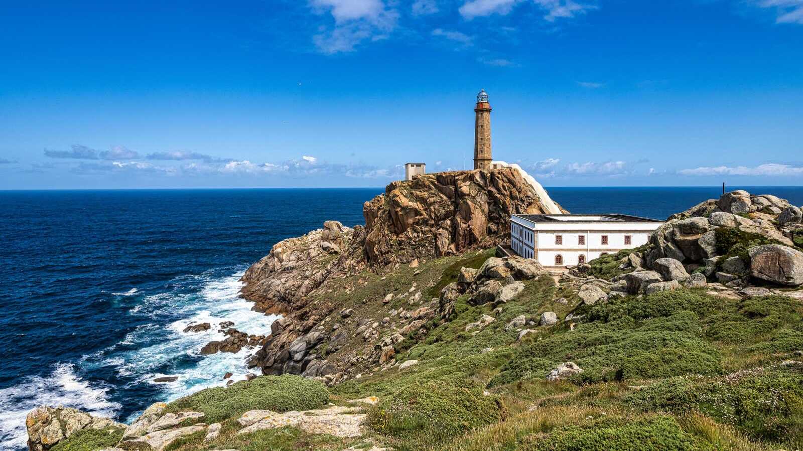 Faro de Cabo Villano en Camariñas
