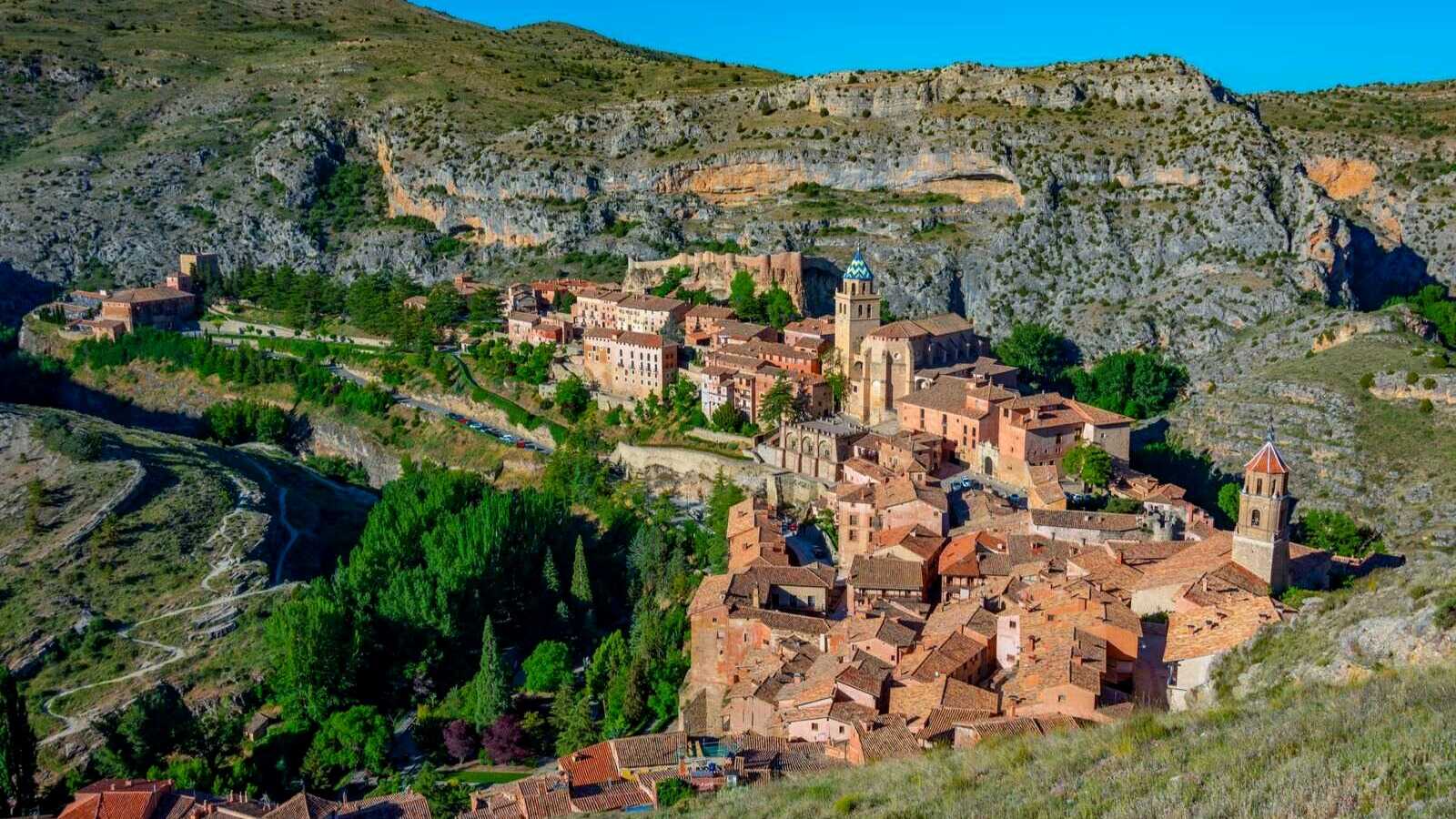 Vista aérea de Albarracín. | Shutterstock