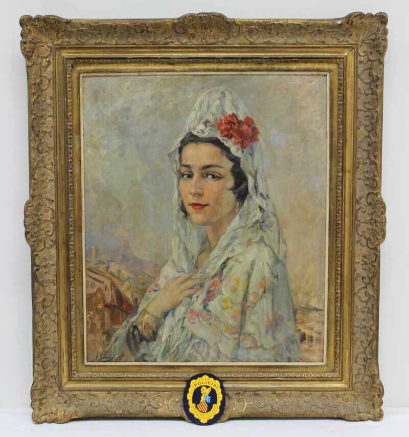 RETRATO FLAMENCA -ZULOAGA-