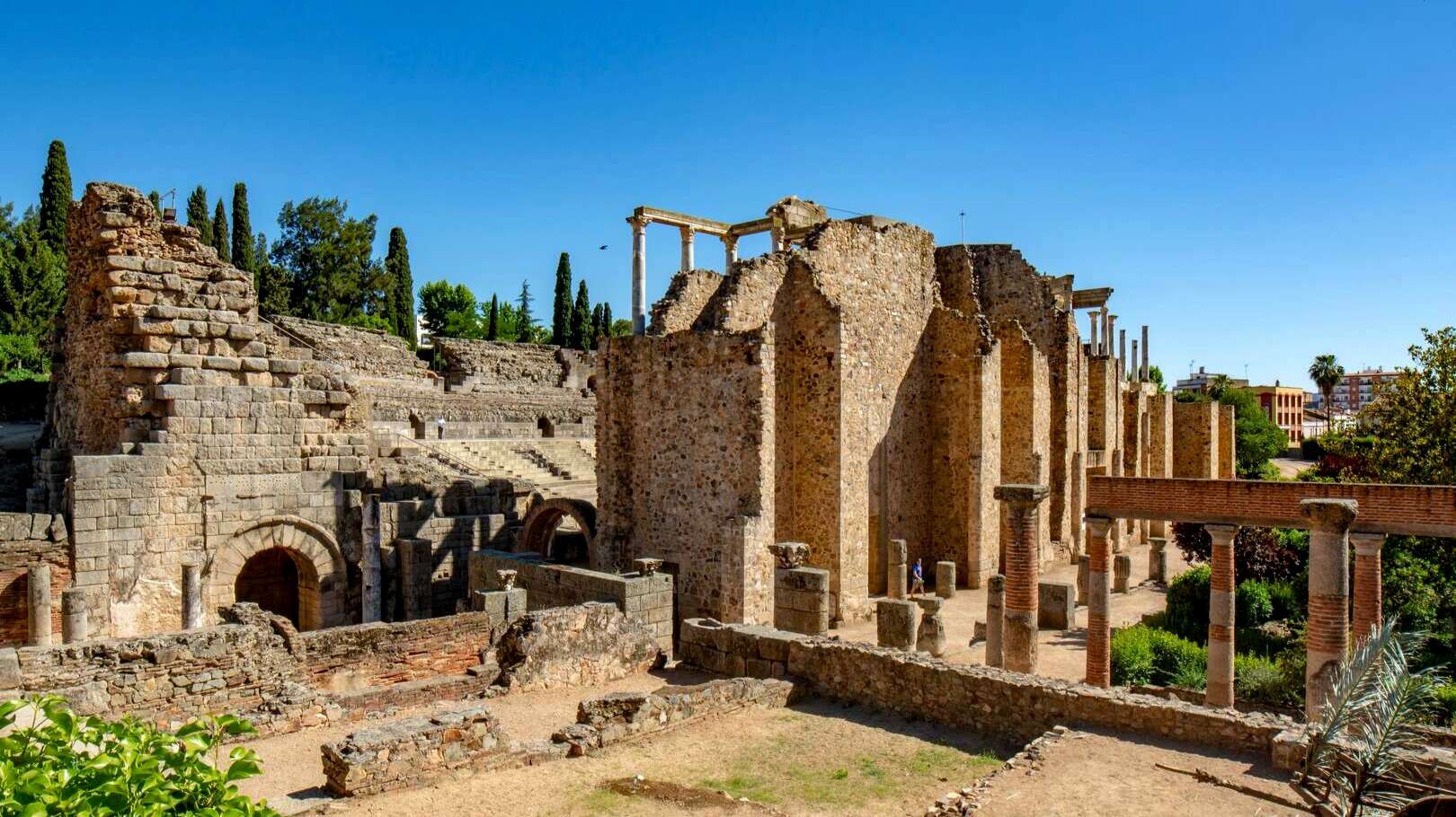 Vista del teatro desde la parte trasera. | Shutterstock