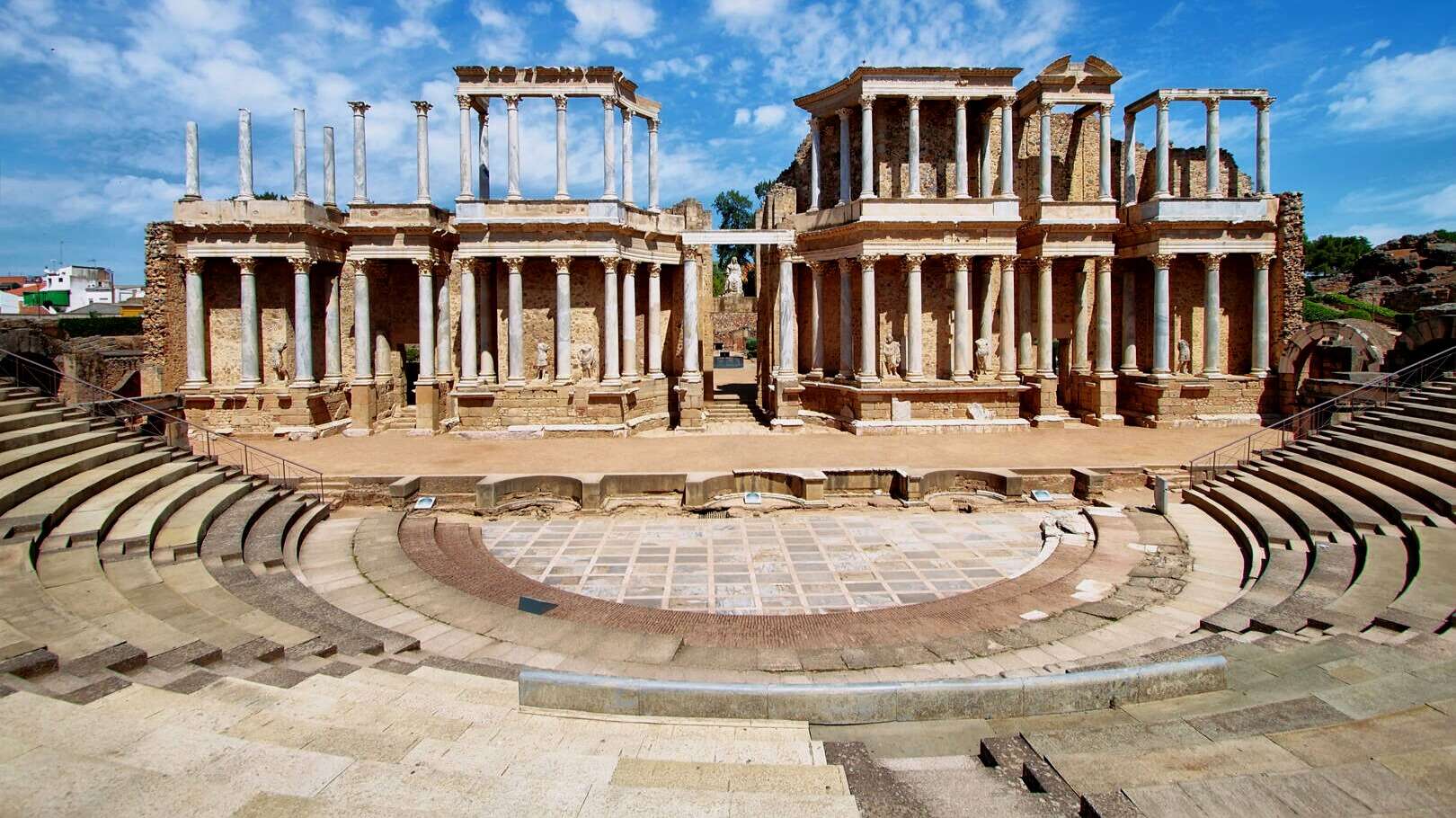 Vista del teatro desde las gradas. | Shutterstock