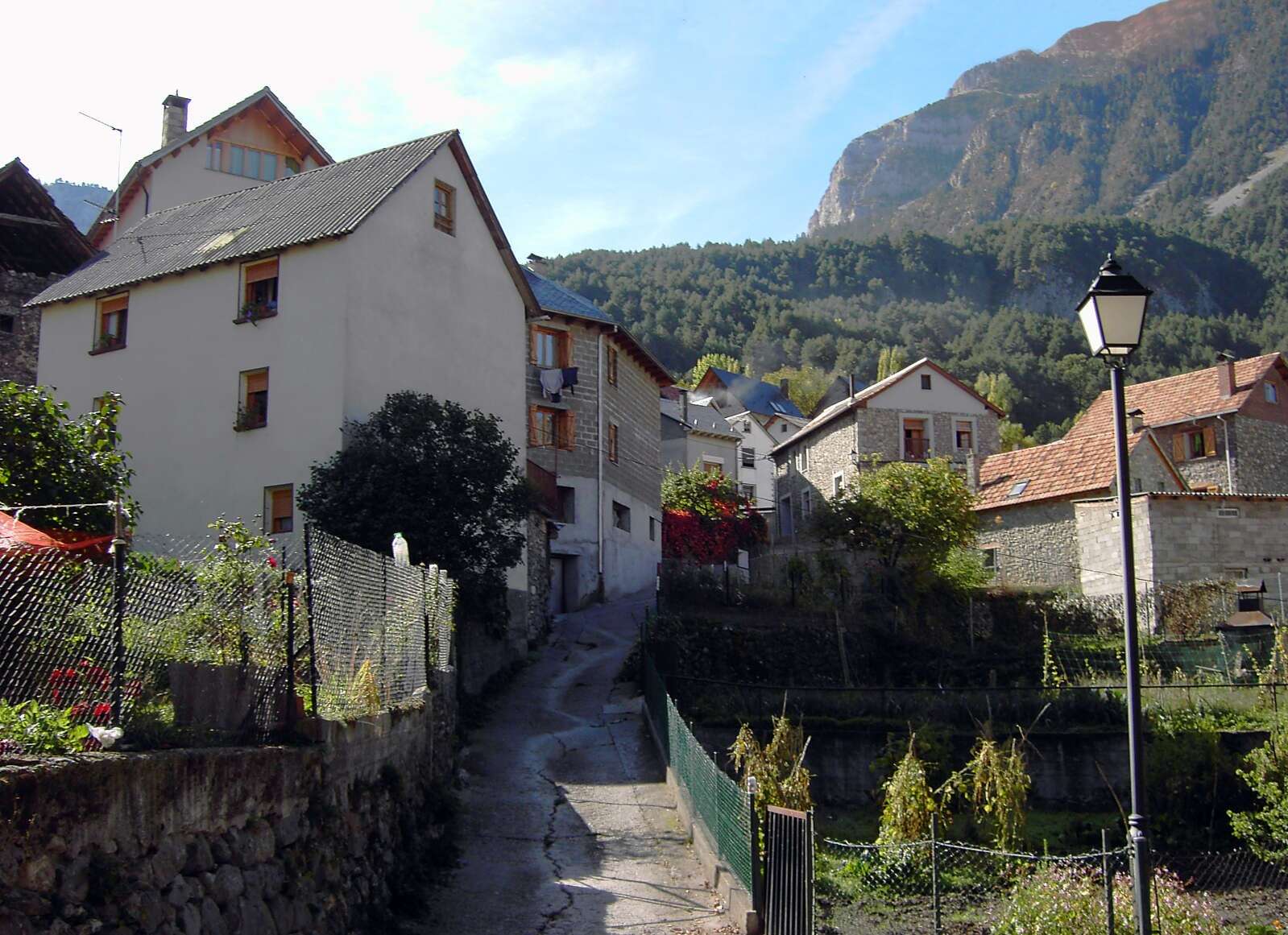 Vista de Saravillo, en el Pirineo aragonés.