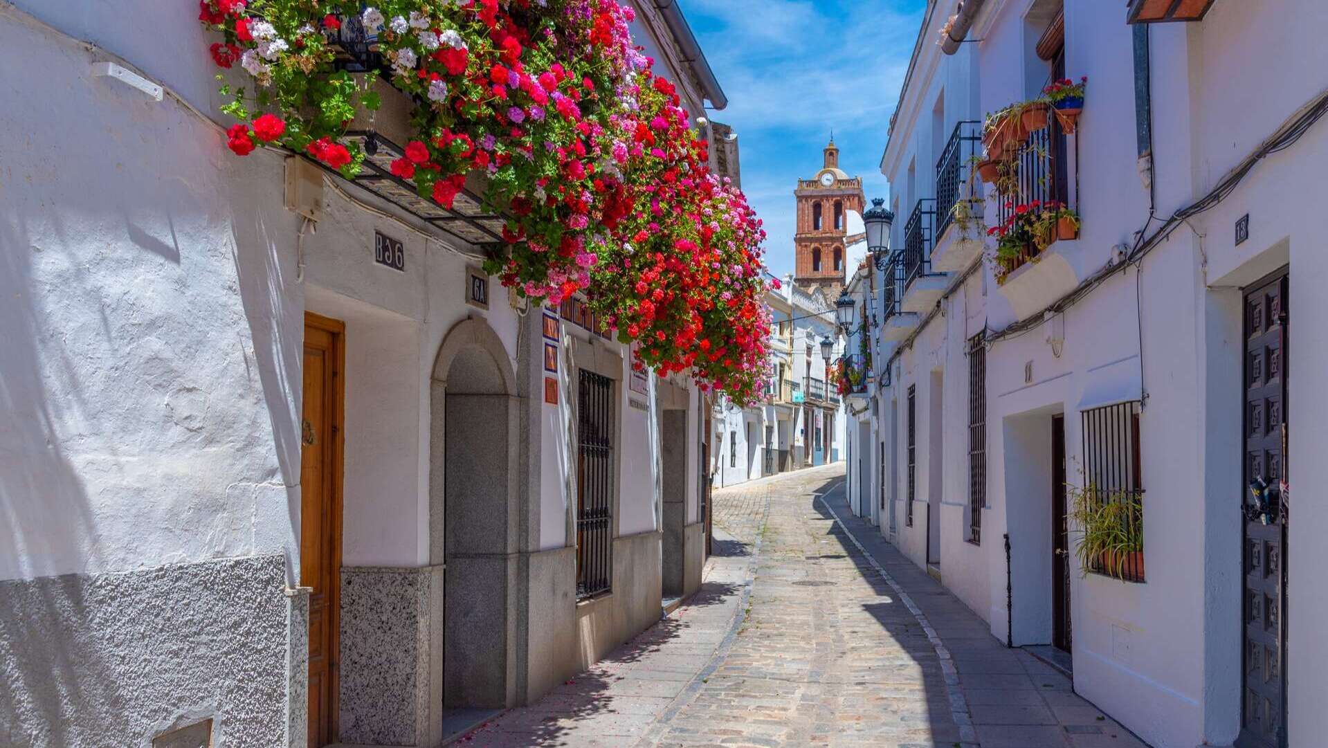 Callejuela de Zafra. | Dreamstime